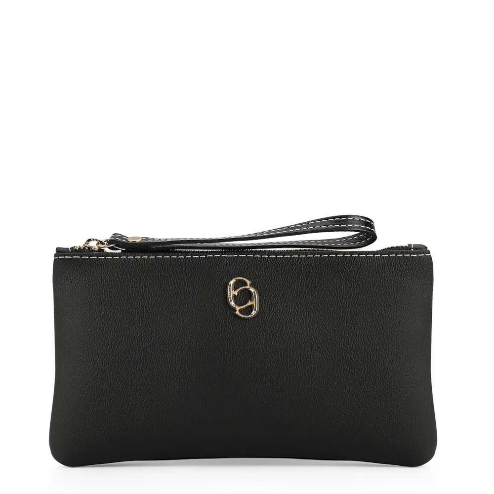 Bolsa Pequena Couro Preto