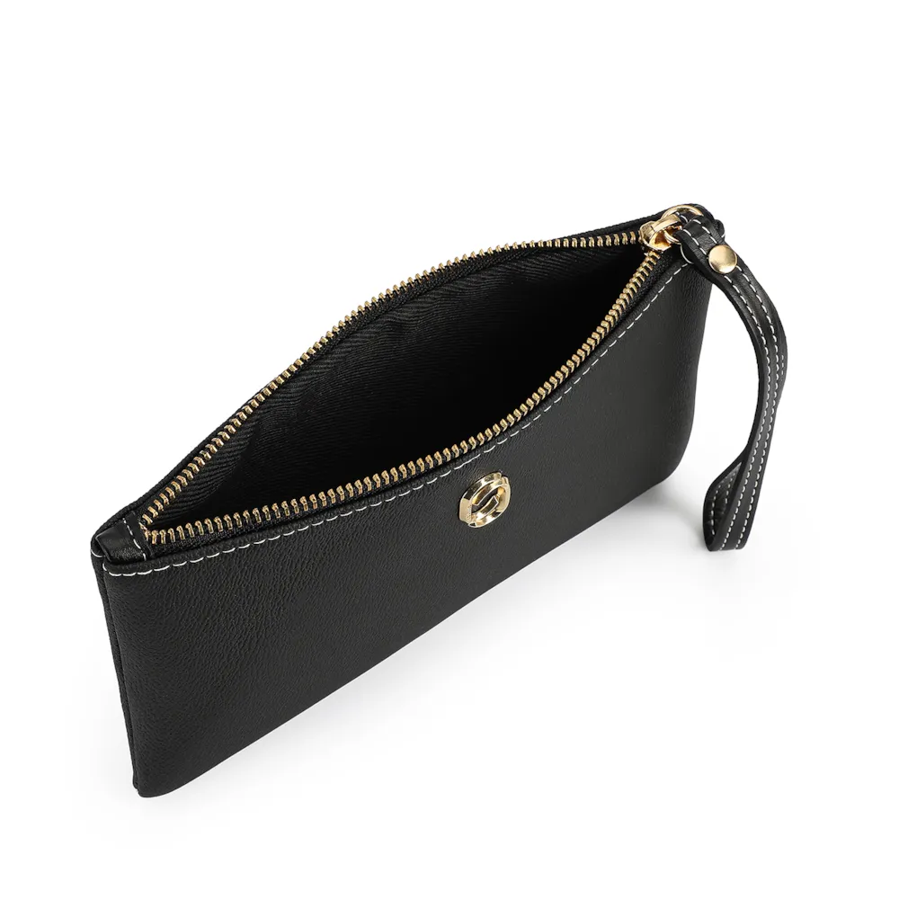 Bolsa Pequena Couro Preto - imagem 4