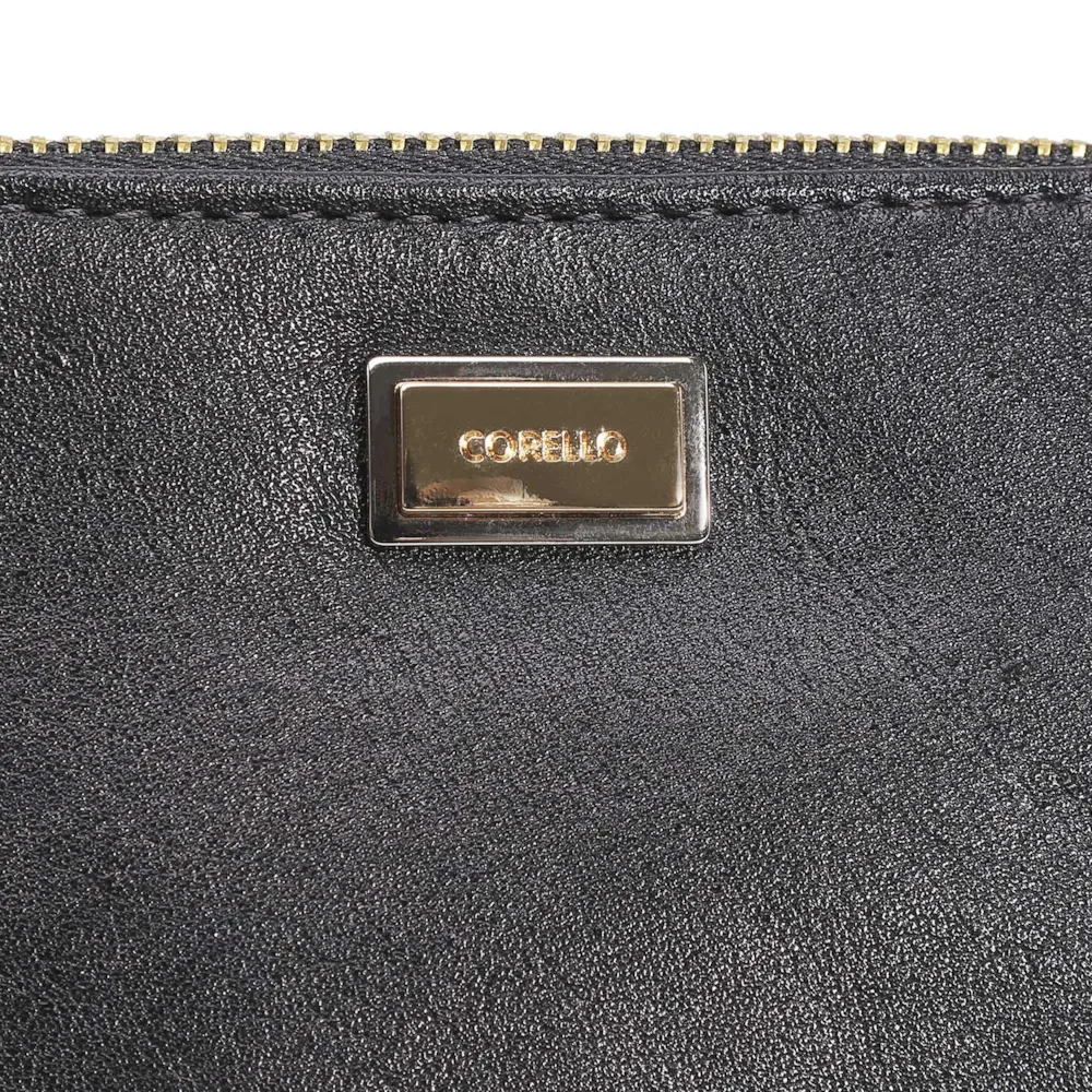 Bolsa Pequena Couro Preto - imagem 5