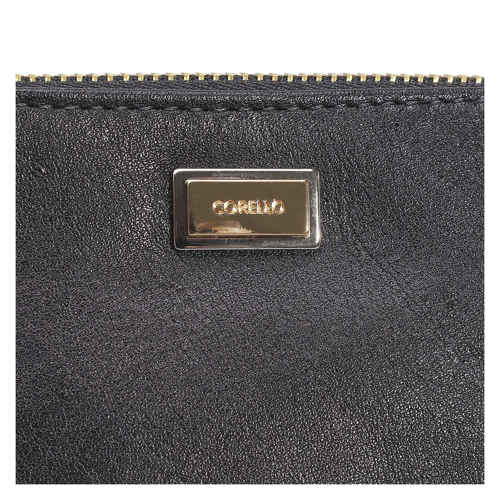 Bolsa Pequena Couro Preto
