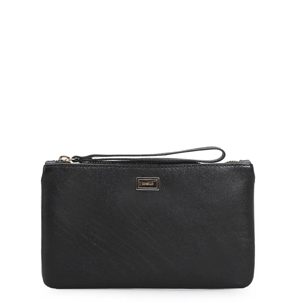 Bolsa Pequena Couro Preto