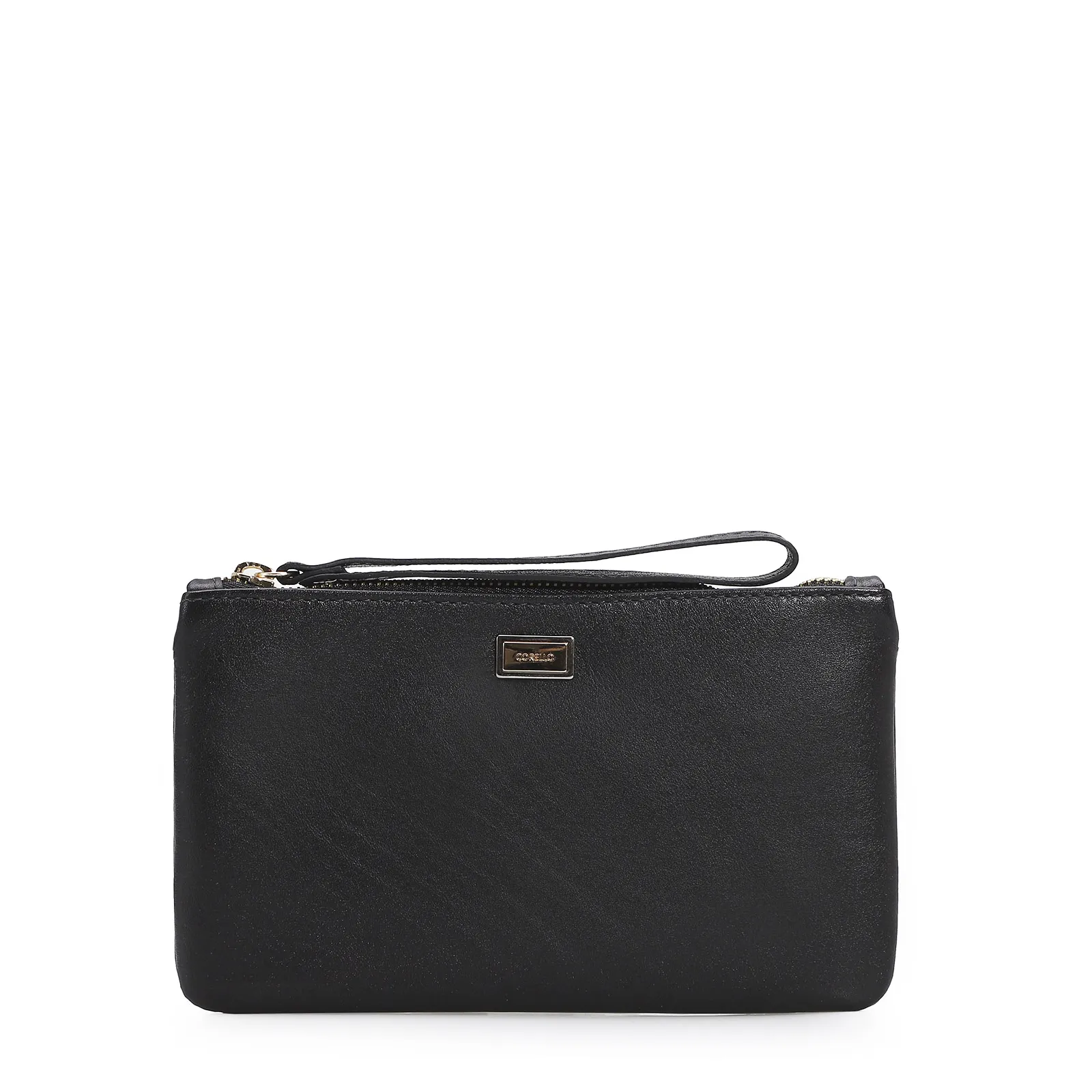 Bolsa Pequena Couro Preto