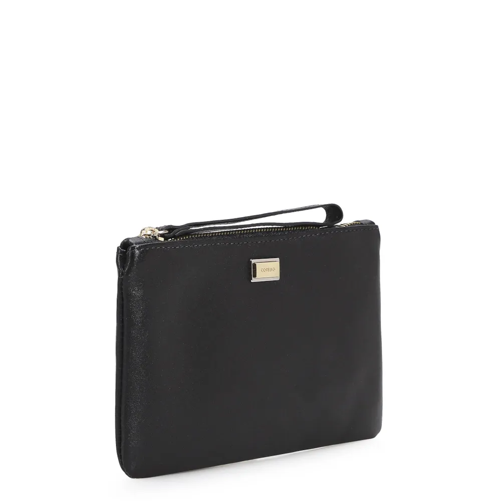 Bolsa Pequena Couro Preto - imagem 2