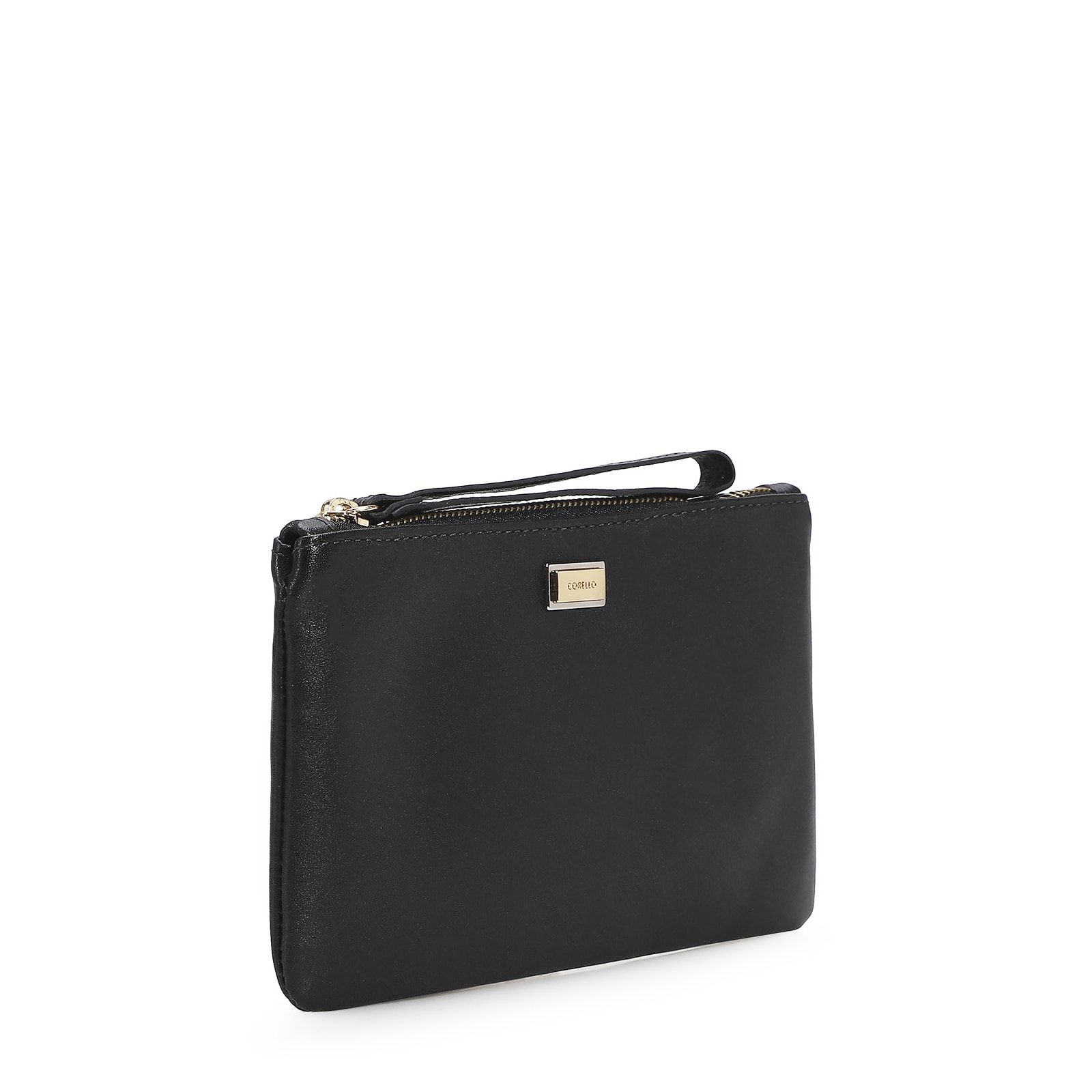 Bolsa Pequena Couro Preto