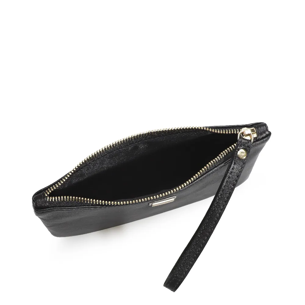 Bolsa Pequena Couro Preto - imagem 4