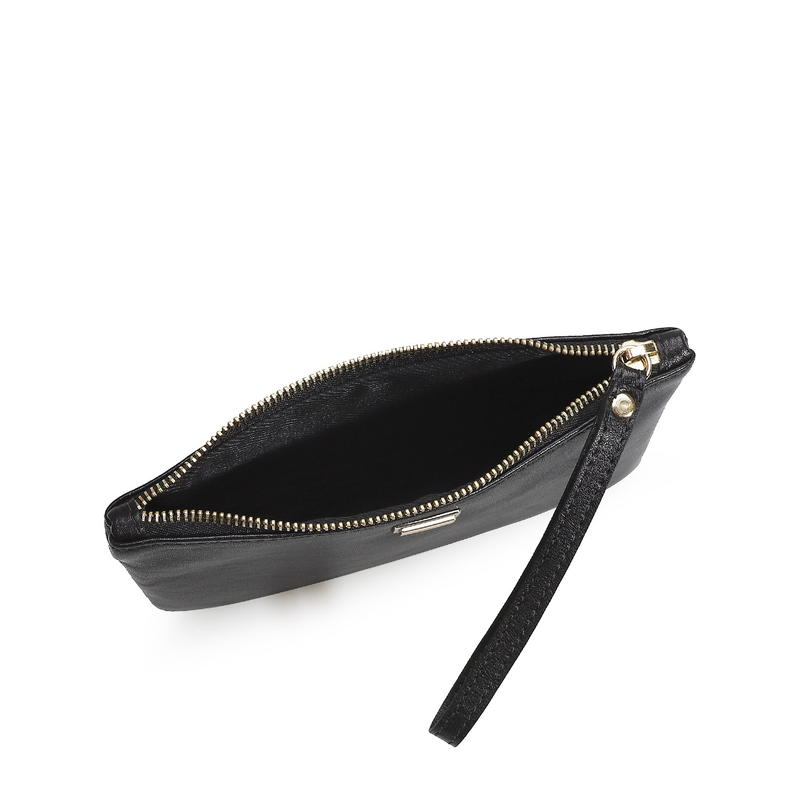 Bolsa Pequena Couro Preto