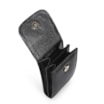Bolsa Pequena Couro Preto Porta Celular - imagem 5