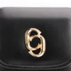 Bolsa Pequena Couro Preto Porta Celular - imagem 5