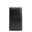 Bolsa Pequena Couro Preto Porta Celular - imagem 3