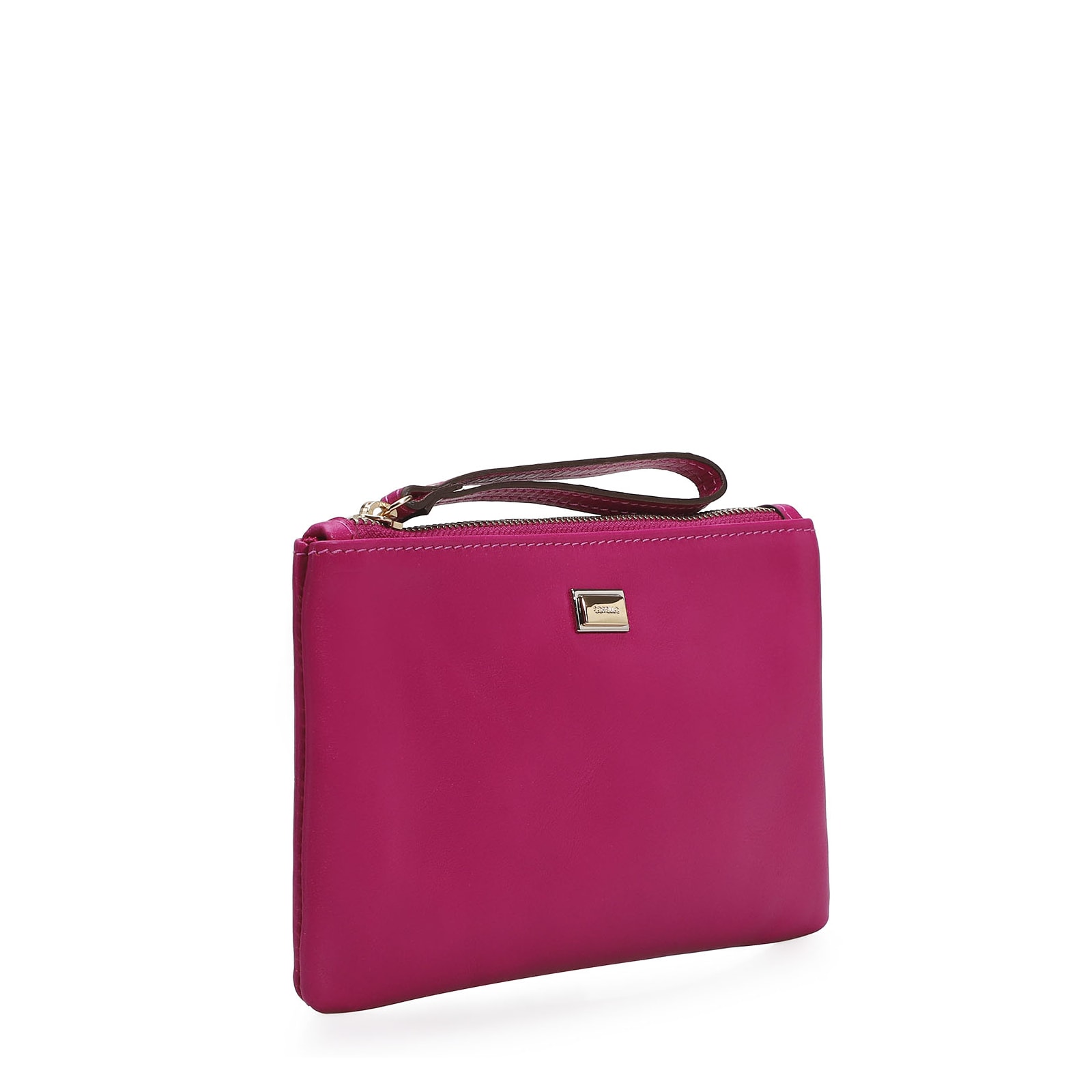 Bolsa Pequena Couro Rosa