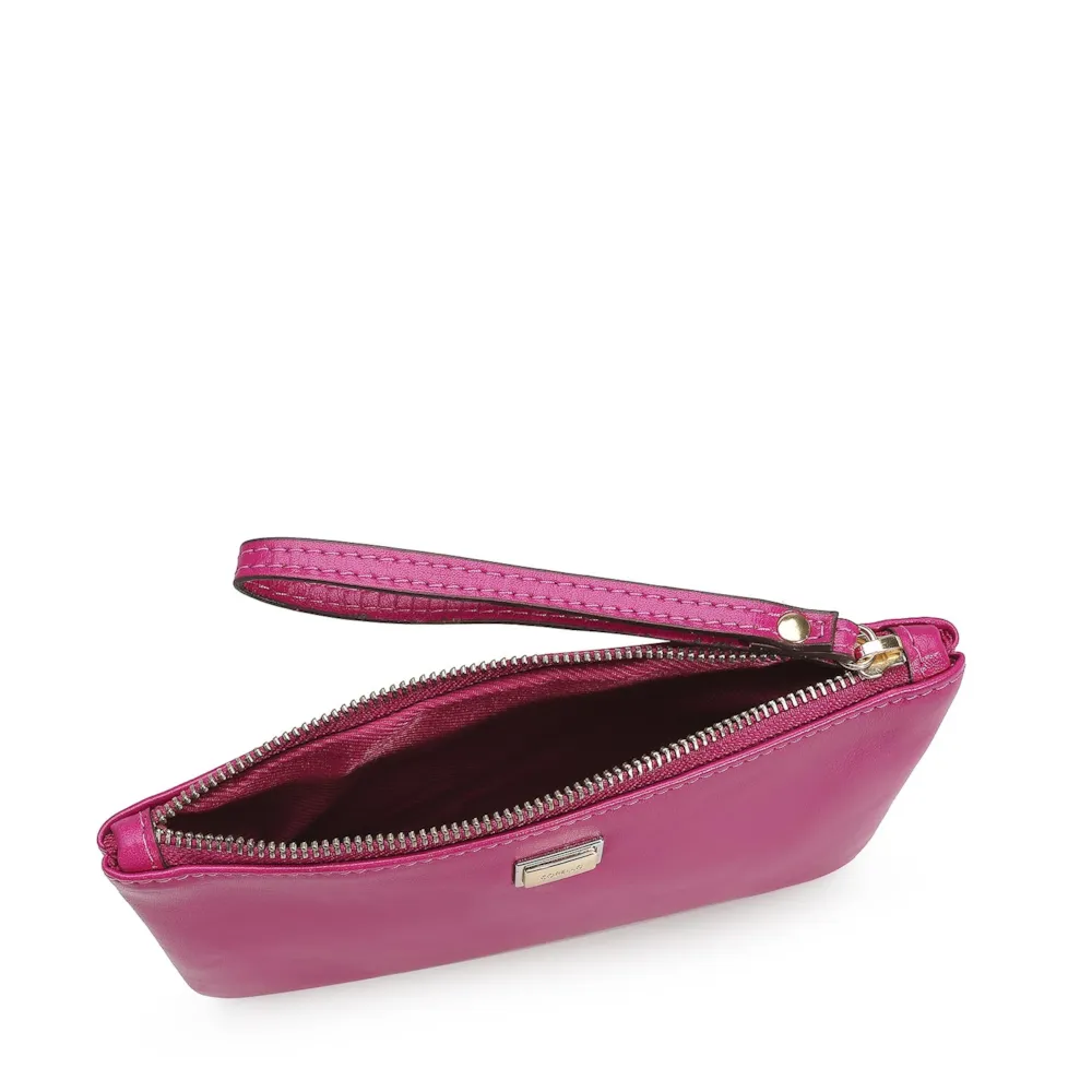 Bolsa Pequena Couro Rosa - imagem 4