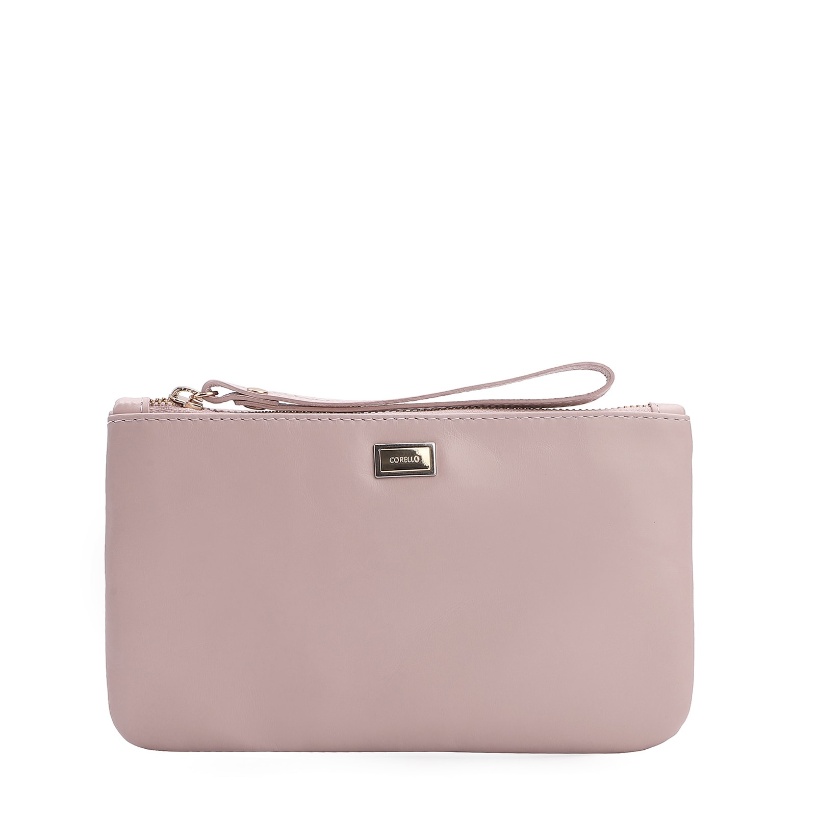 Bolsa Pequena Couro Rosa