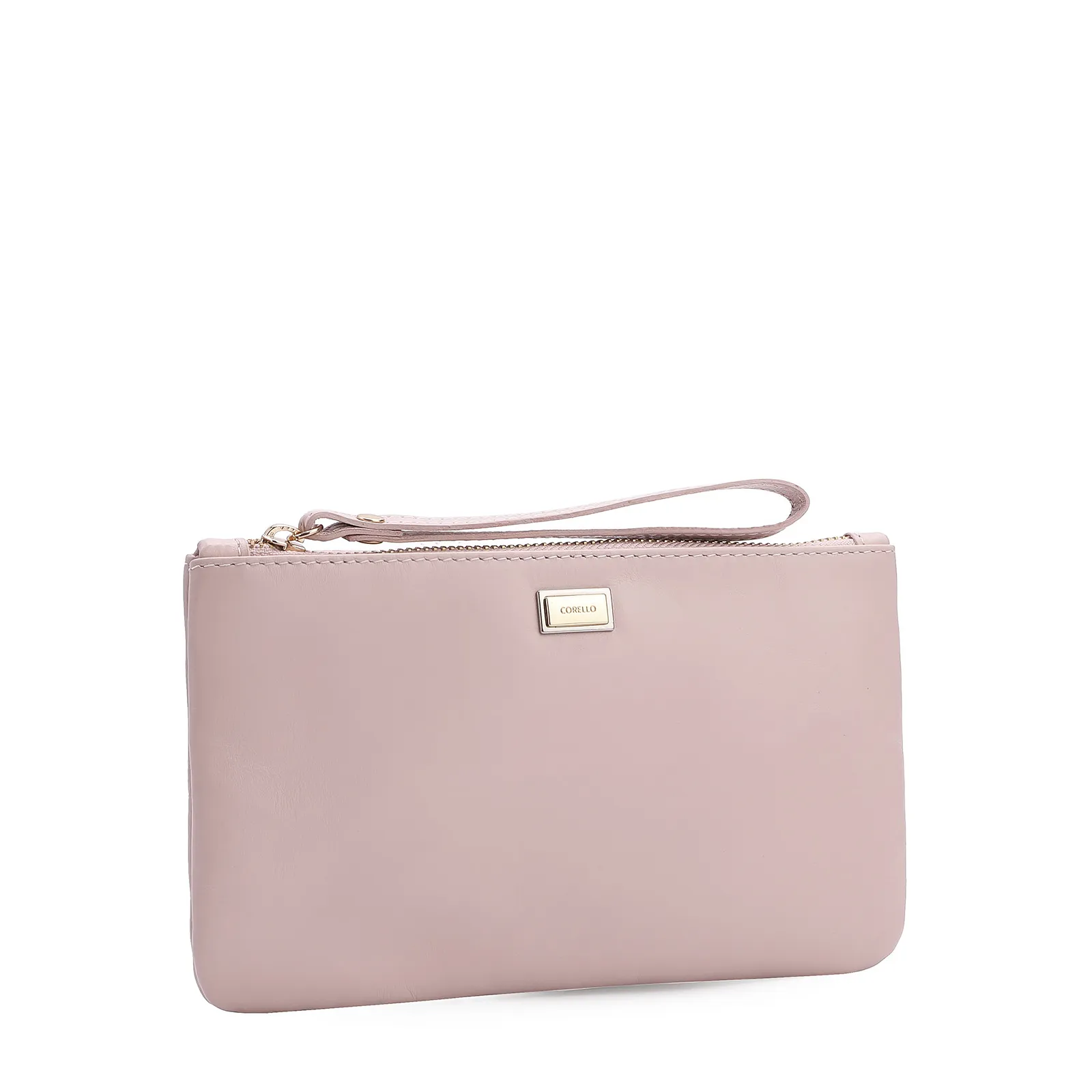 Bolsa Pequena Couro Rosa