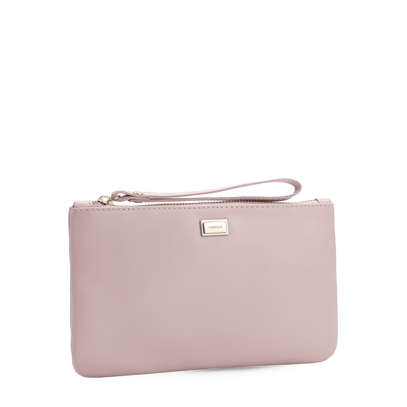 Bolsa Pequena Couro Rosa