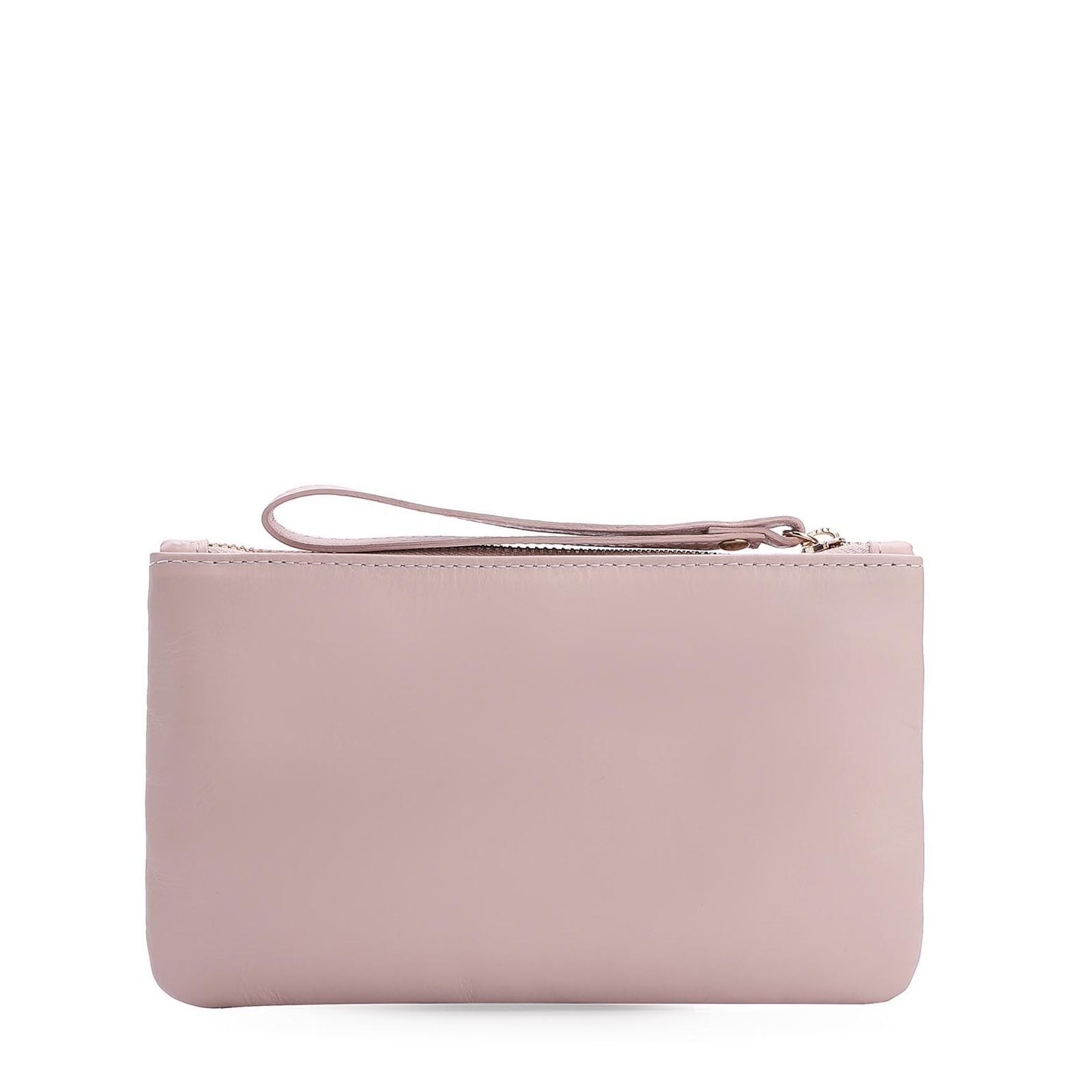 Bolsa Pequena Couro Rosa