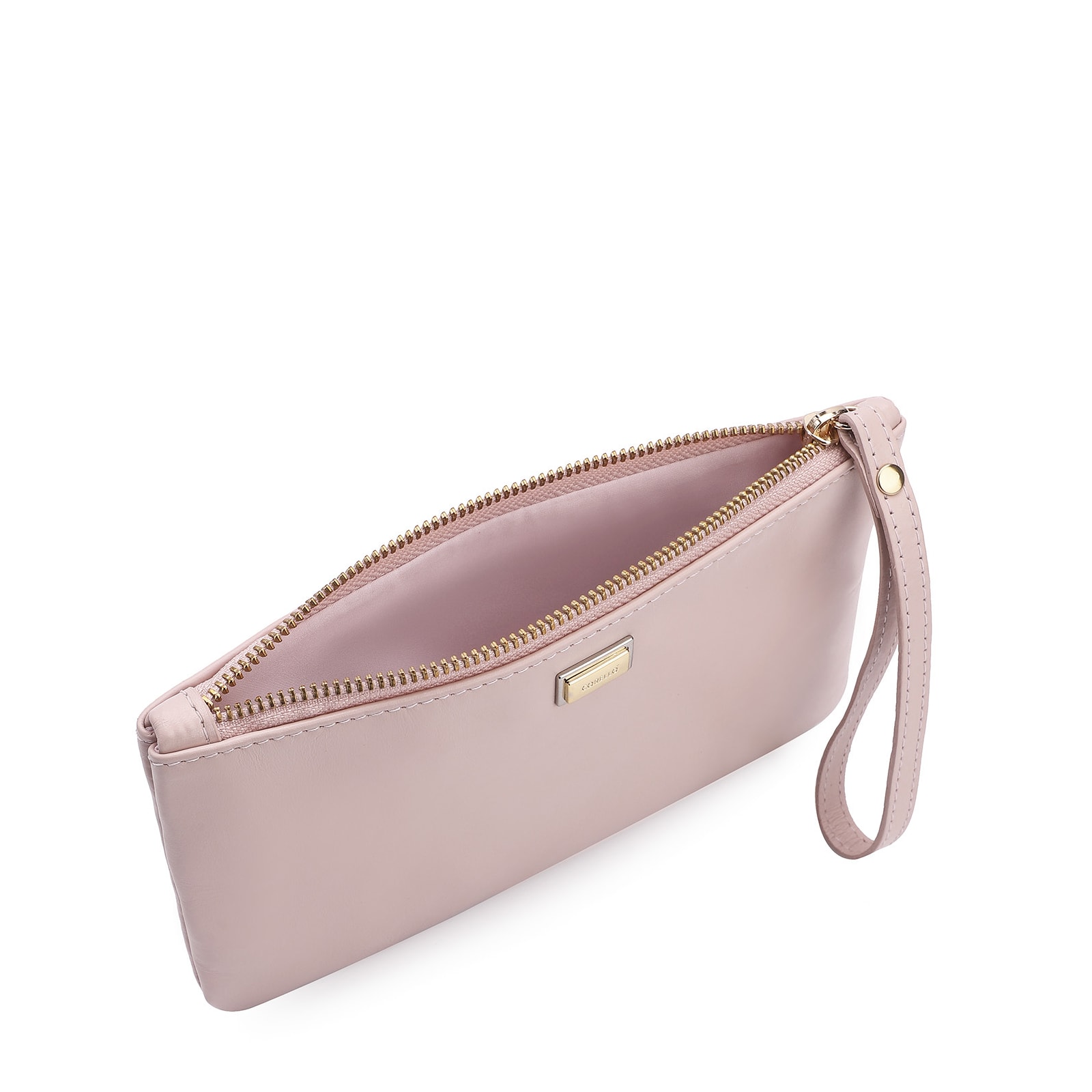 Bolsa Pequena Couro Rosa