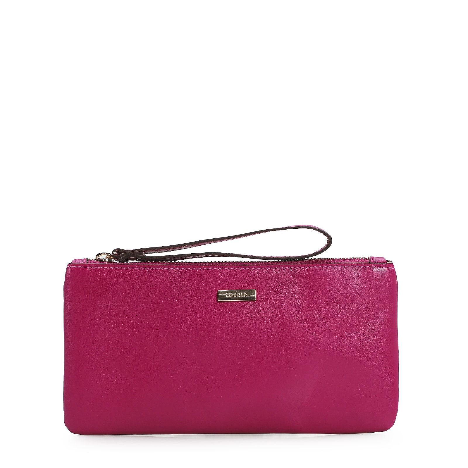 Bolsa Pequena Couro Rosa