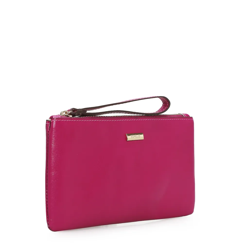 Bolsa Pequena Couro Rosa - imagem 2