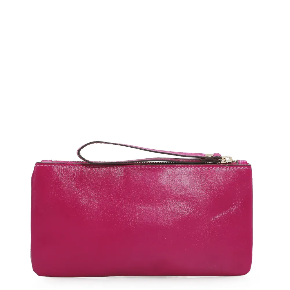 Bolsa Pequena Couro Rosa - imagem 3