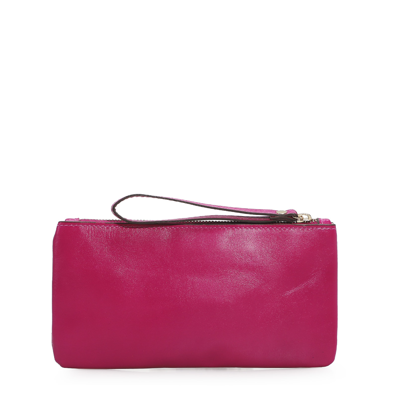 Bolsa Pequena Couro Rosa