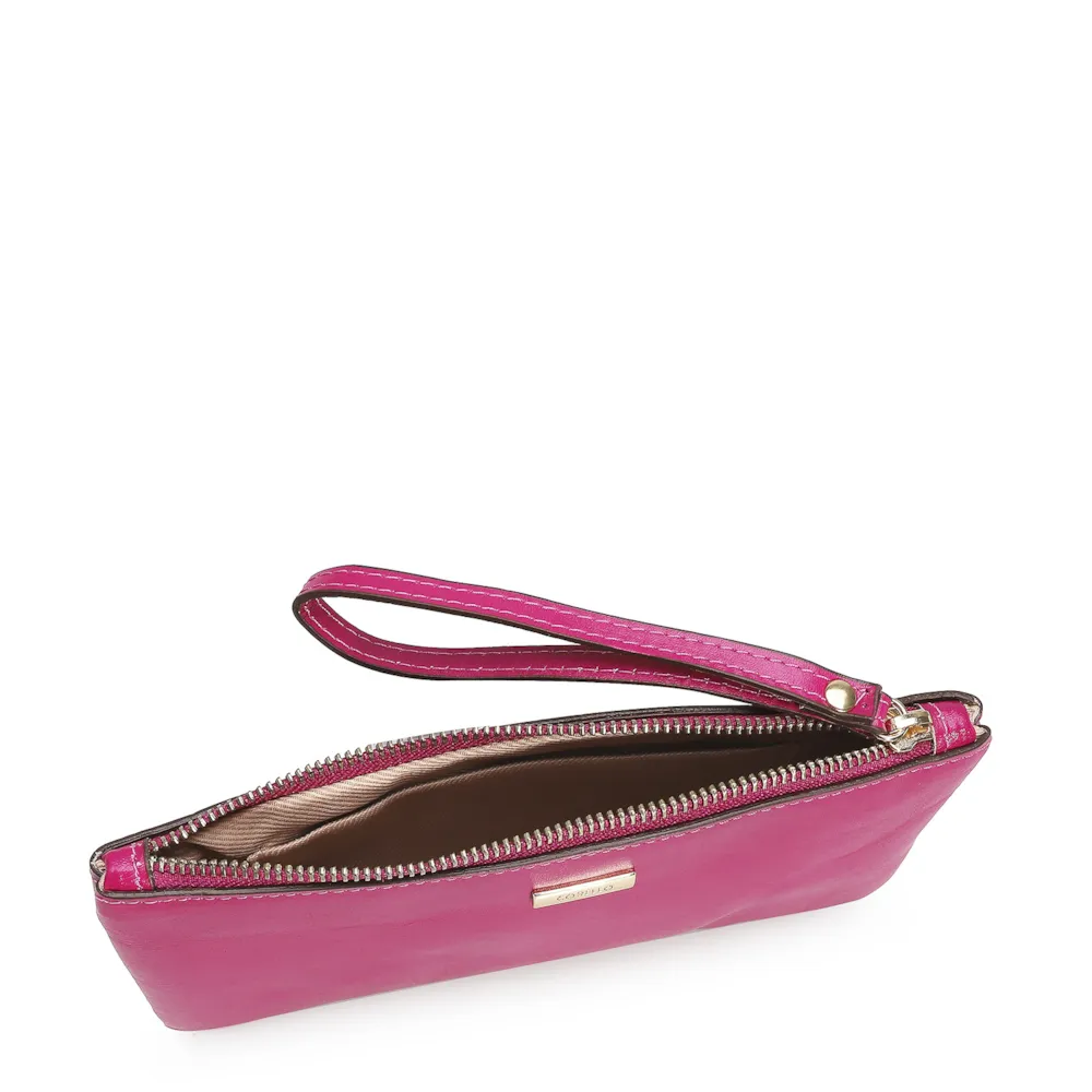 Bolsa Pequena Couro Rosa - imagem 4