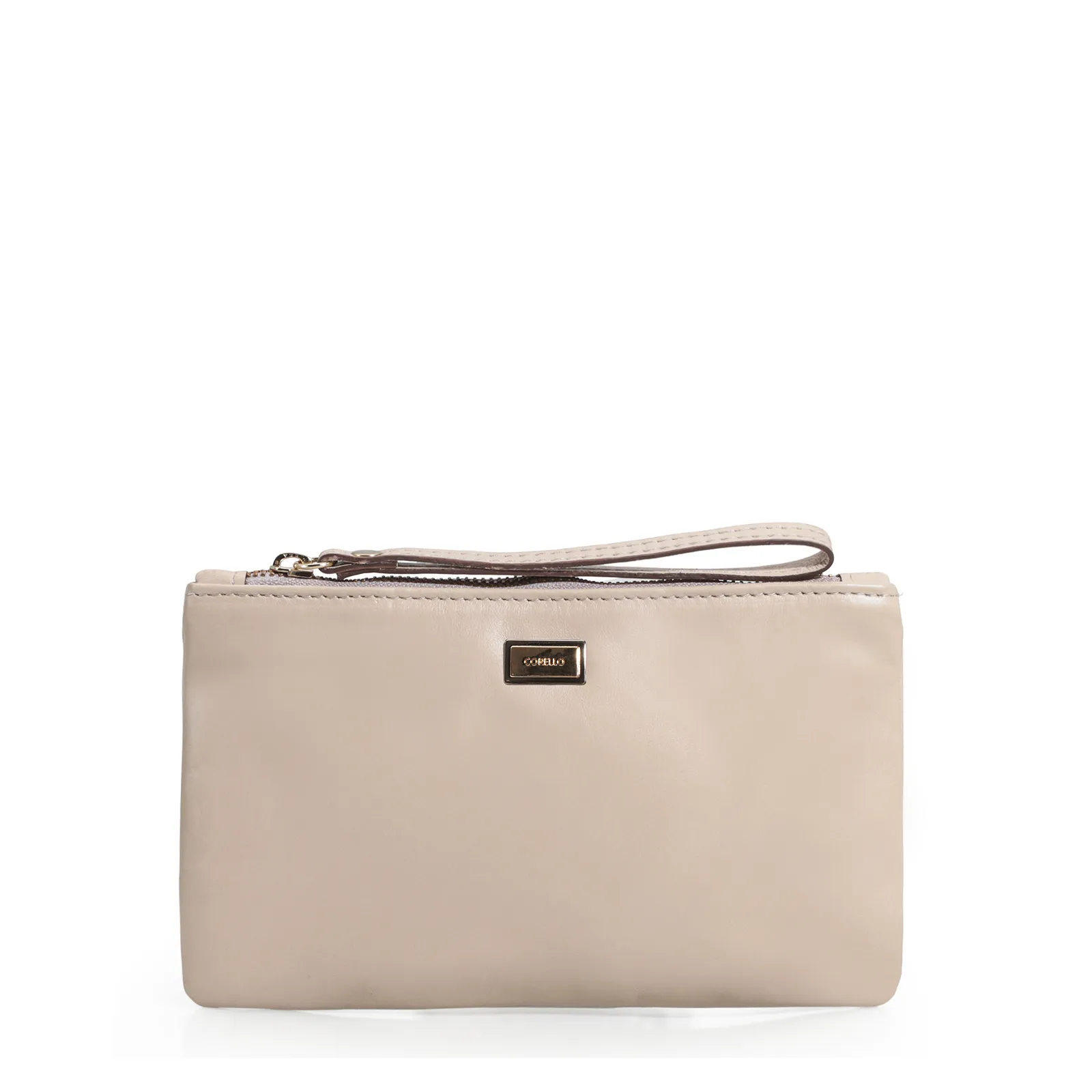 Bolsa Pequena Couro Vanilla