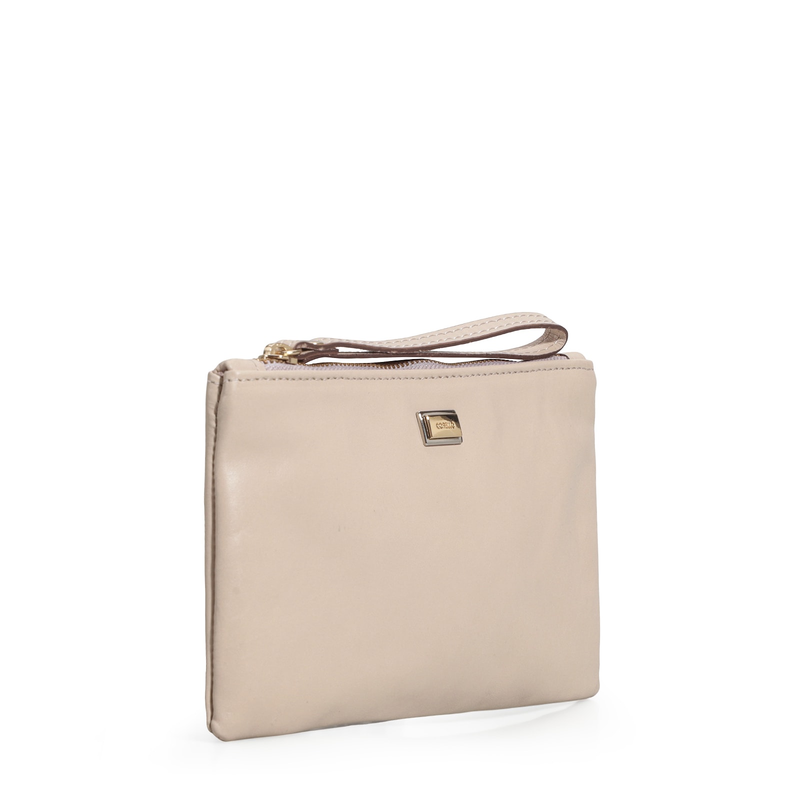 Bolsa Pequena Couro Vanilla