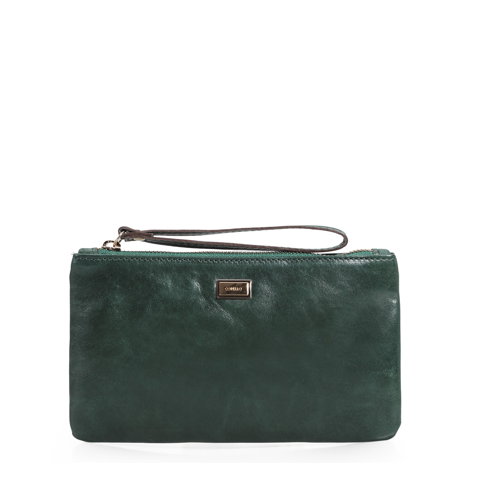 Bolsa Pequena Couro Verde