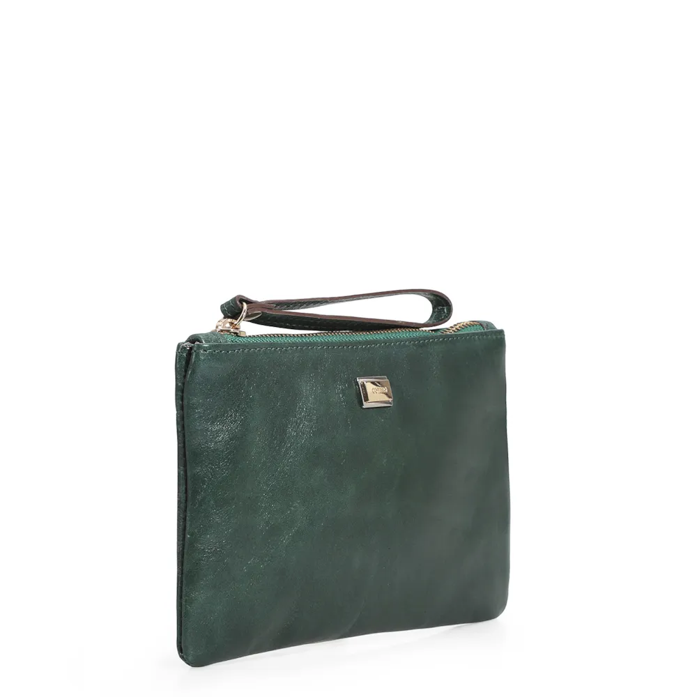 Bolsa Pequena Couro Verde - imagem 2