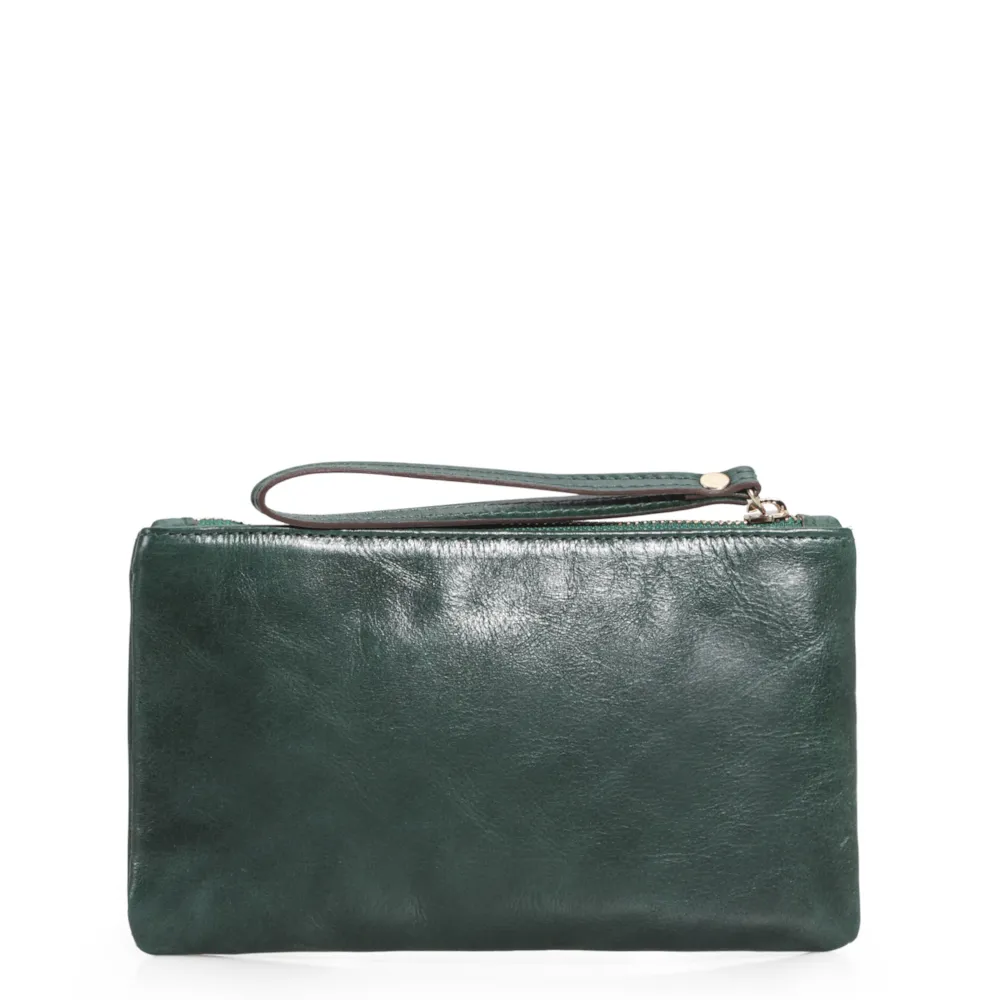 Bolsa Pequena Couro Verde - imagem 3