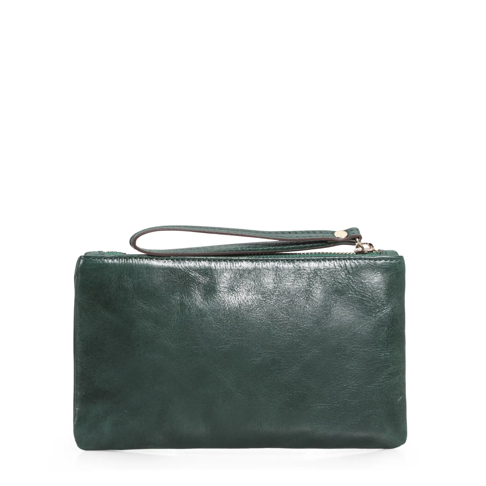 Bolsa Pequena Couro Verde