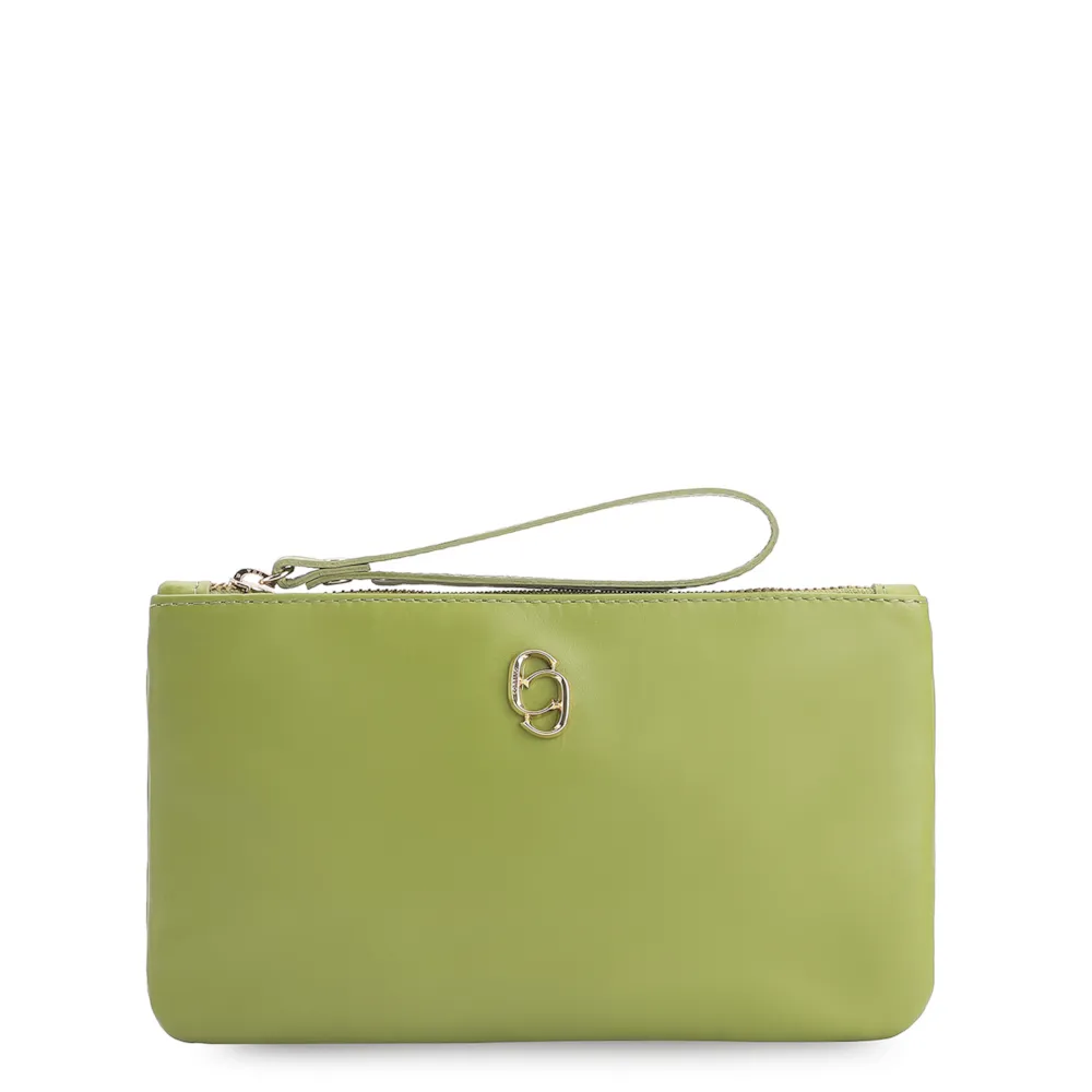Bolsa Pequena Couro Verde