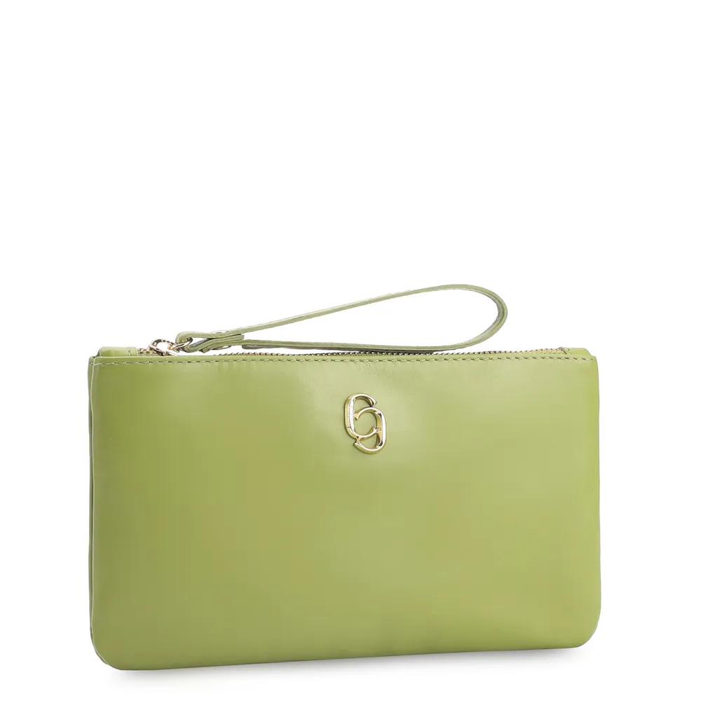 Bolsa Pequena Couro Verde - imagem 2
