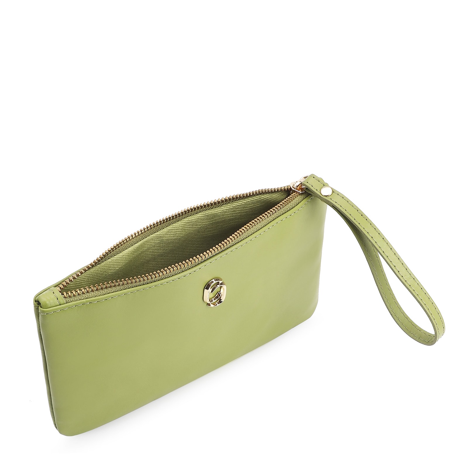 Bolsa Pequena Couro Verde