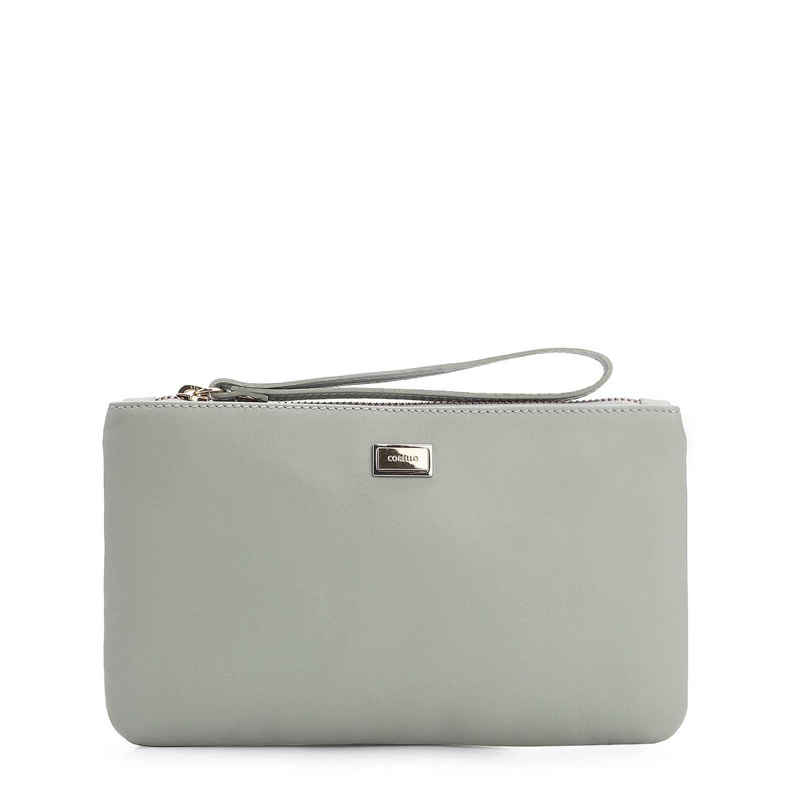 Bolsa Pequena Couro Verde Hortela