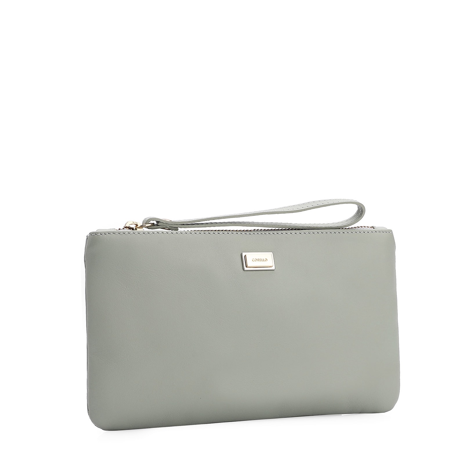 Bolsa Pequena Couro Verde Hortela