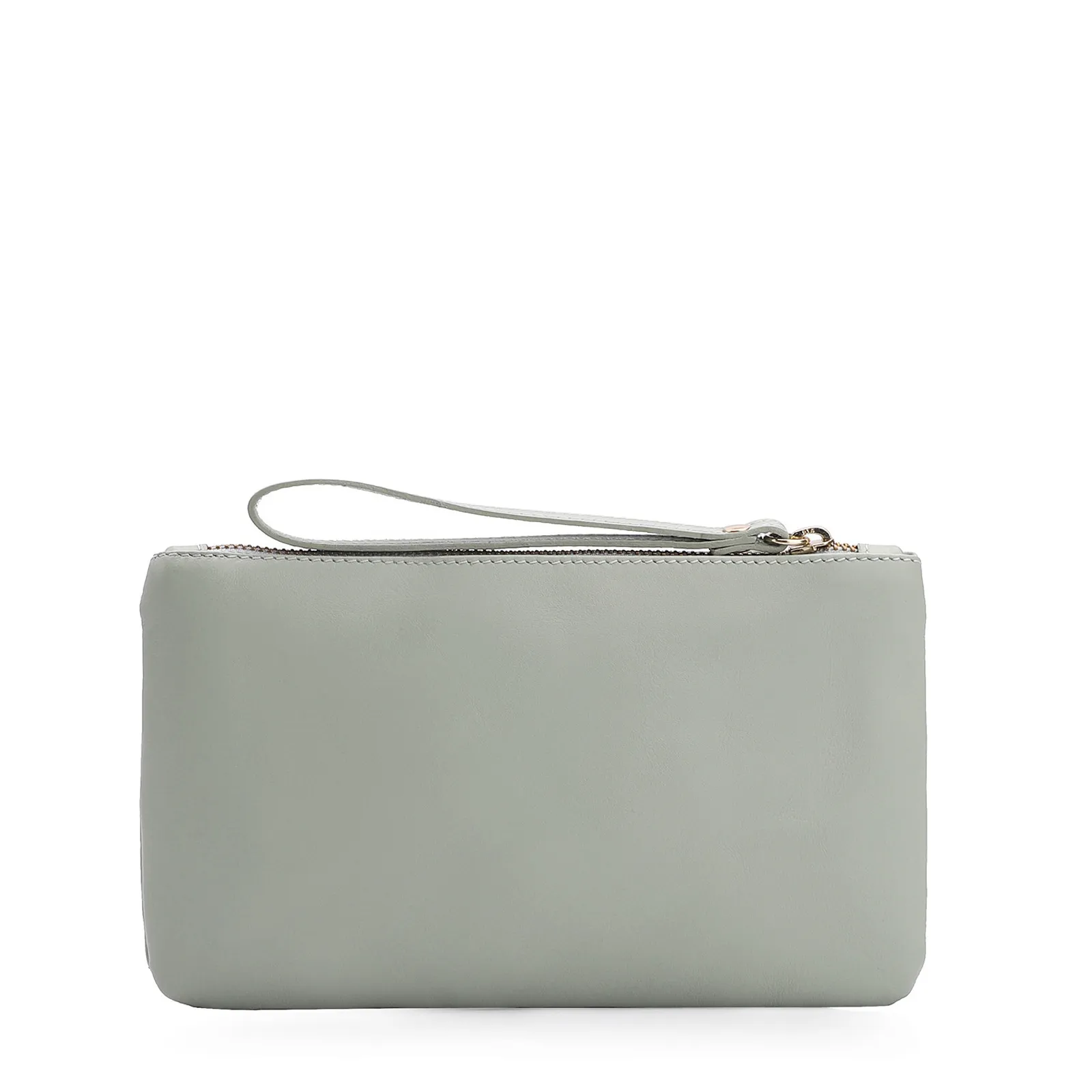 Bolsa Pequena Couro Verde Hortela