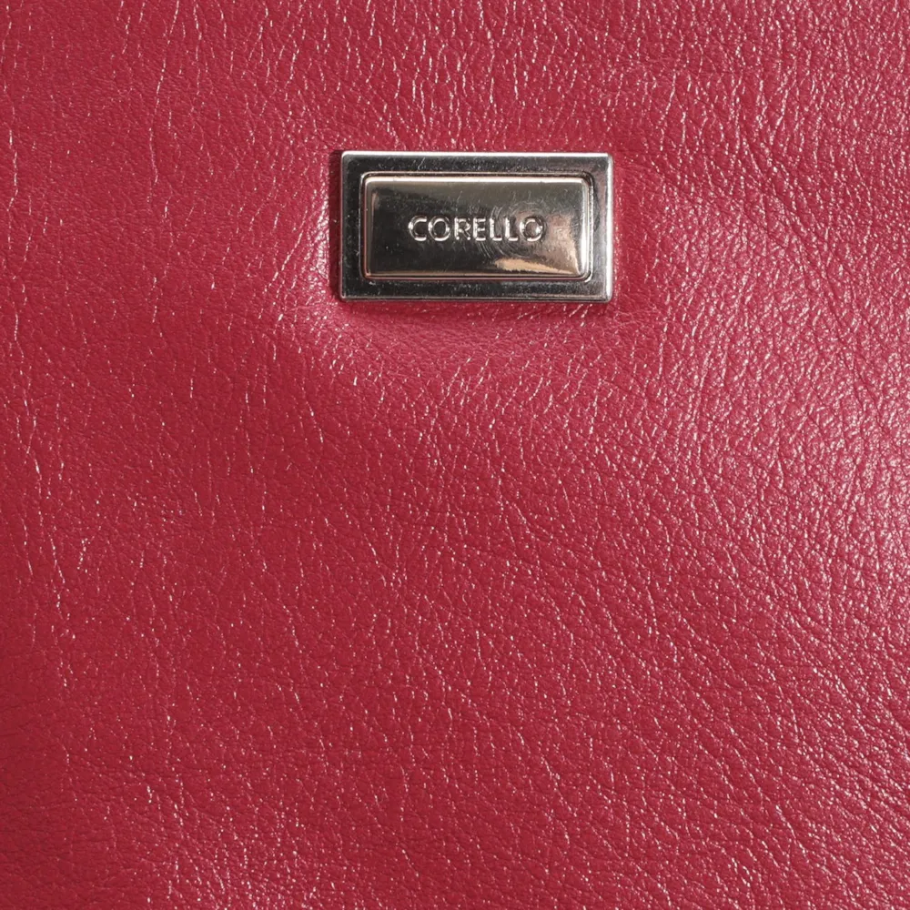 Bolsa Pequena Couro Vermelho - imagem 5