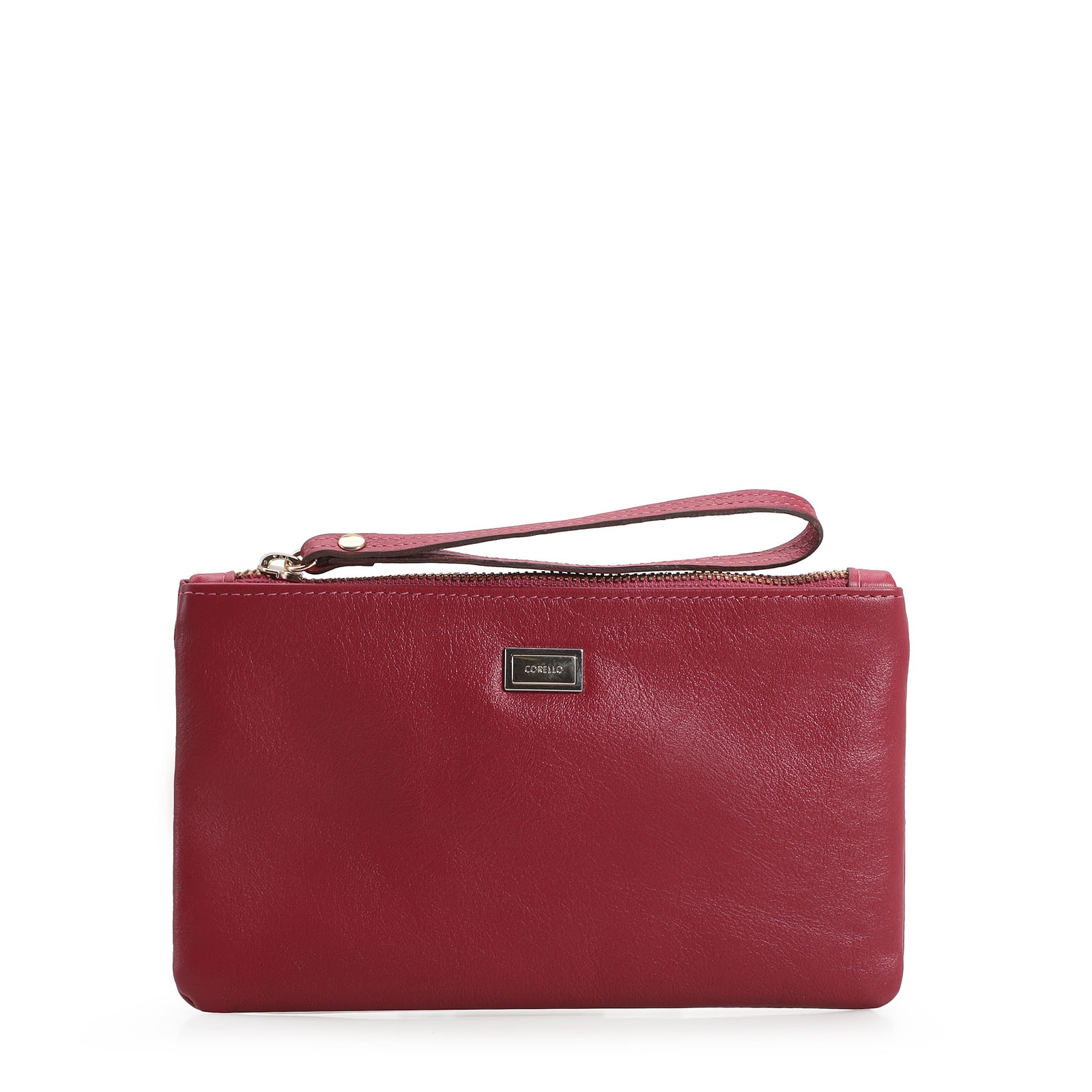 Bolsa Pequena Couro Vermelho