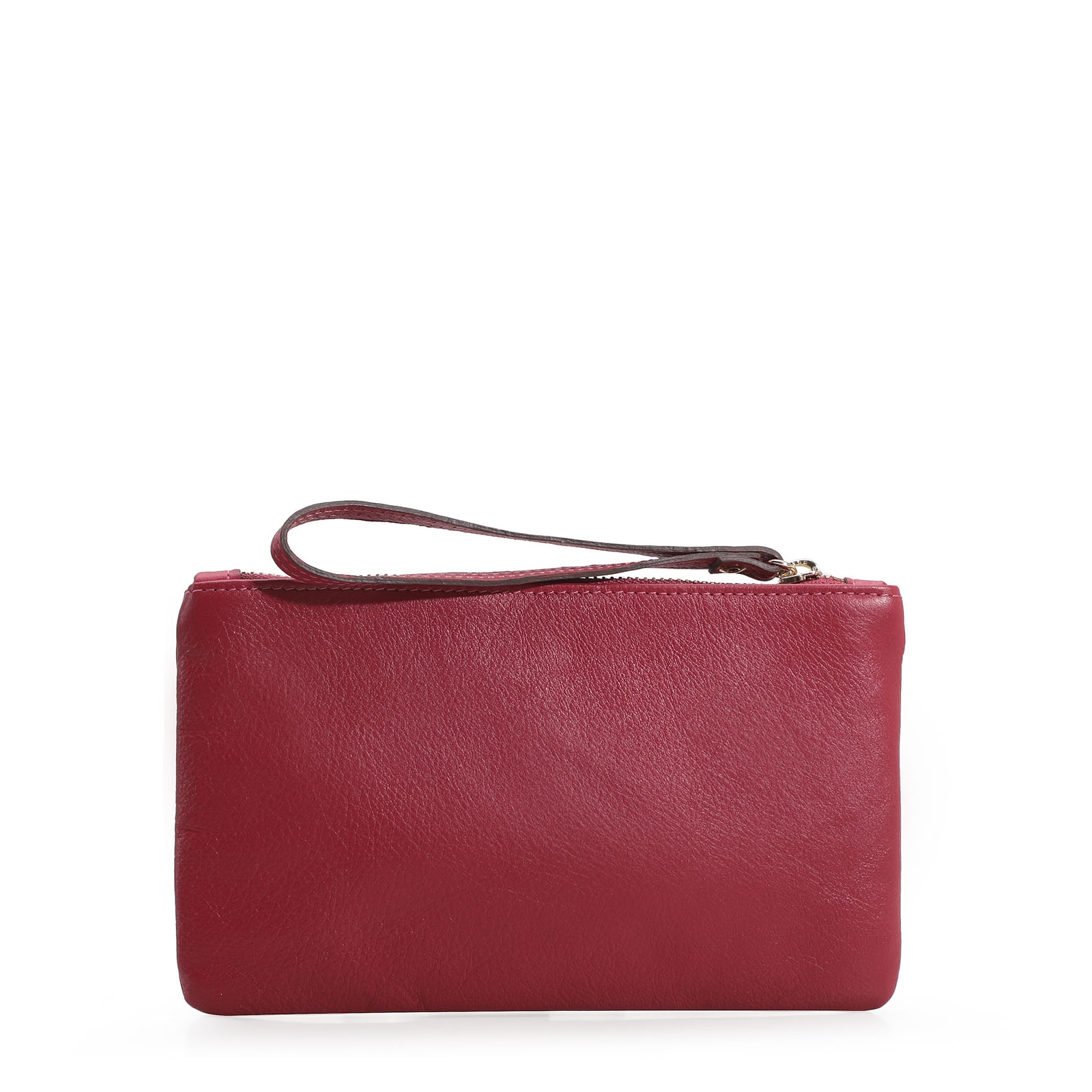 Bolsa Pequena Couro Vermelho