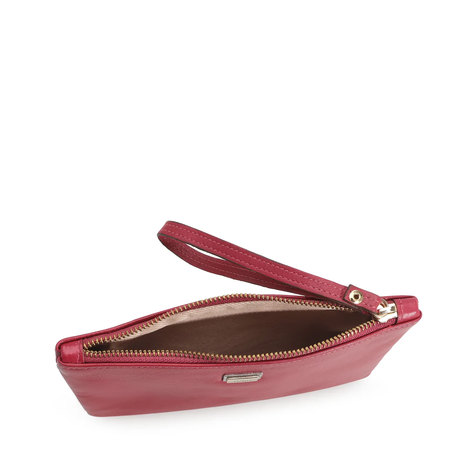 Bolsa Pequena Couro Vermelho