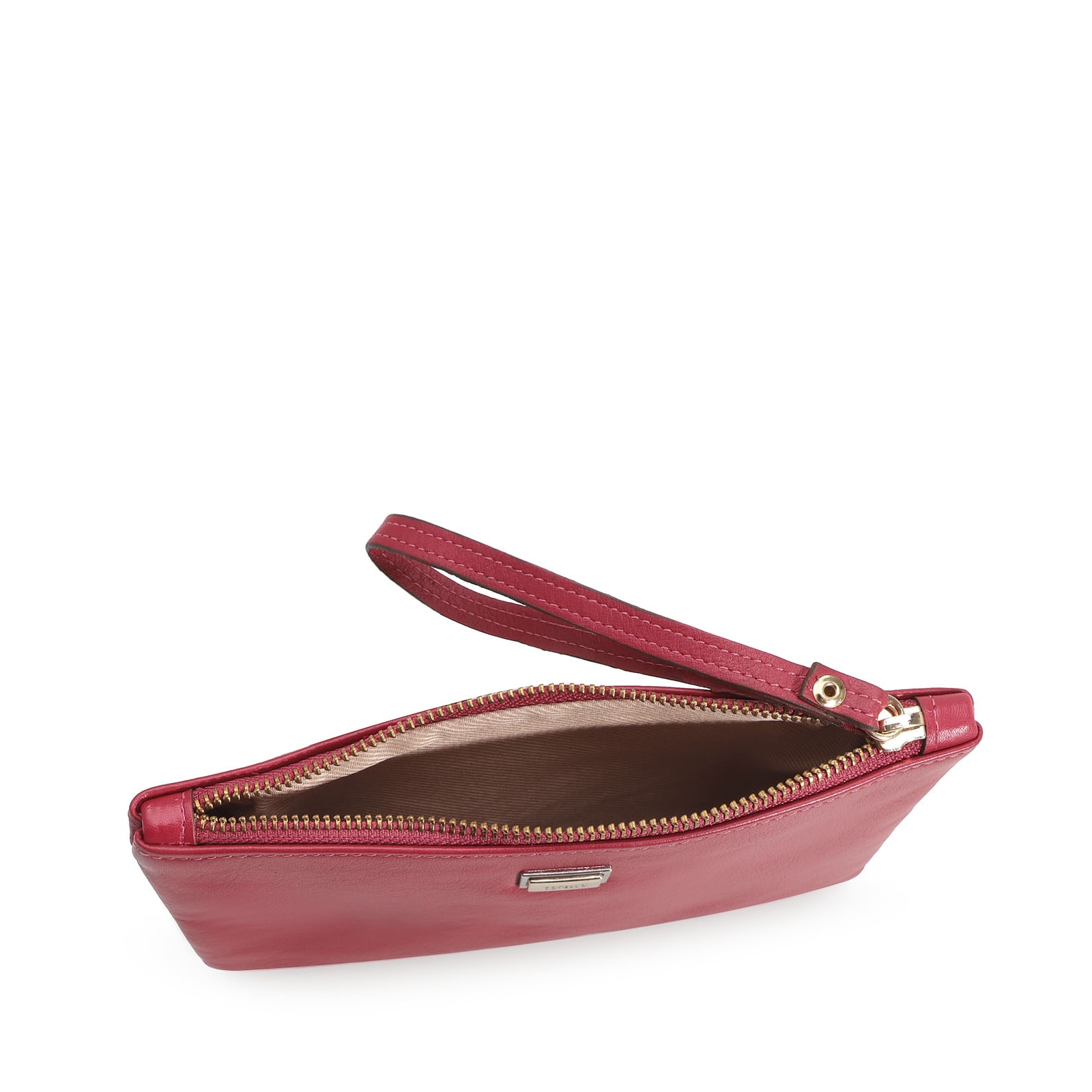 Bolsa Pequena Couro Vermelho