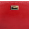 Bolsa Pequena Couro Vermelho - imagem 5