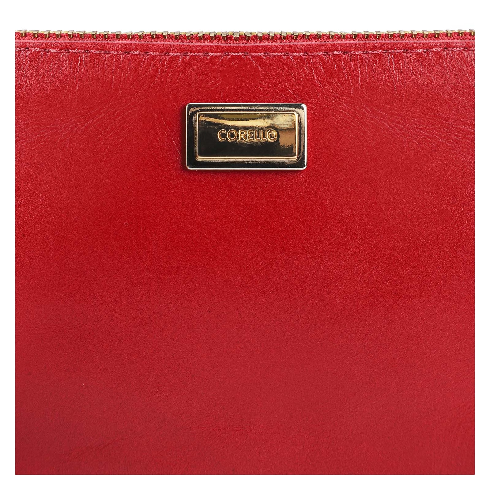 Bolsa Pequena Couro Vermelho