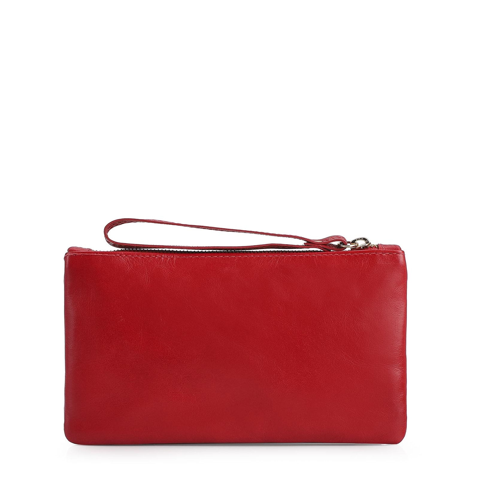 Bolsa Pequena Couro Vermelho