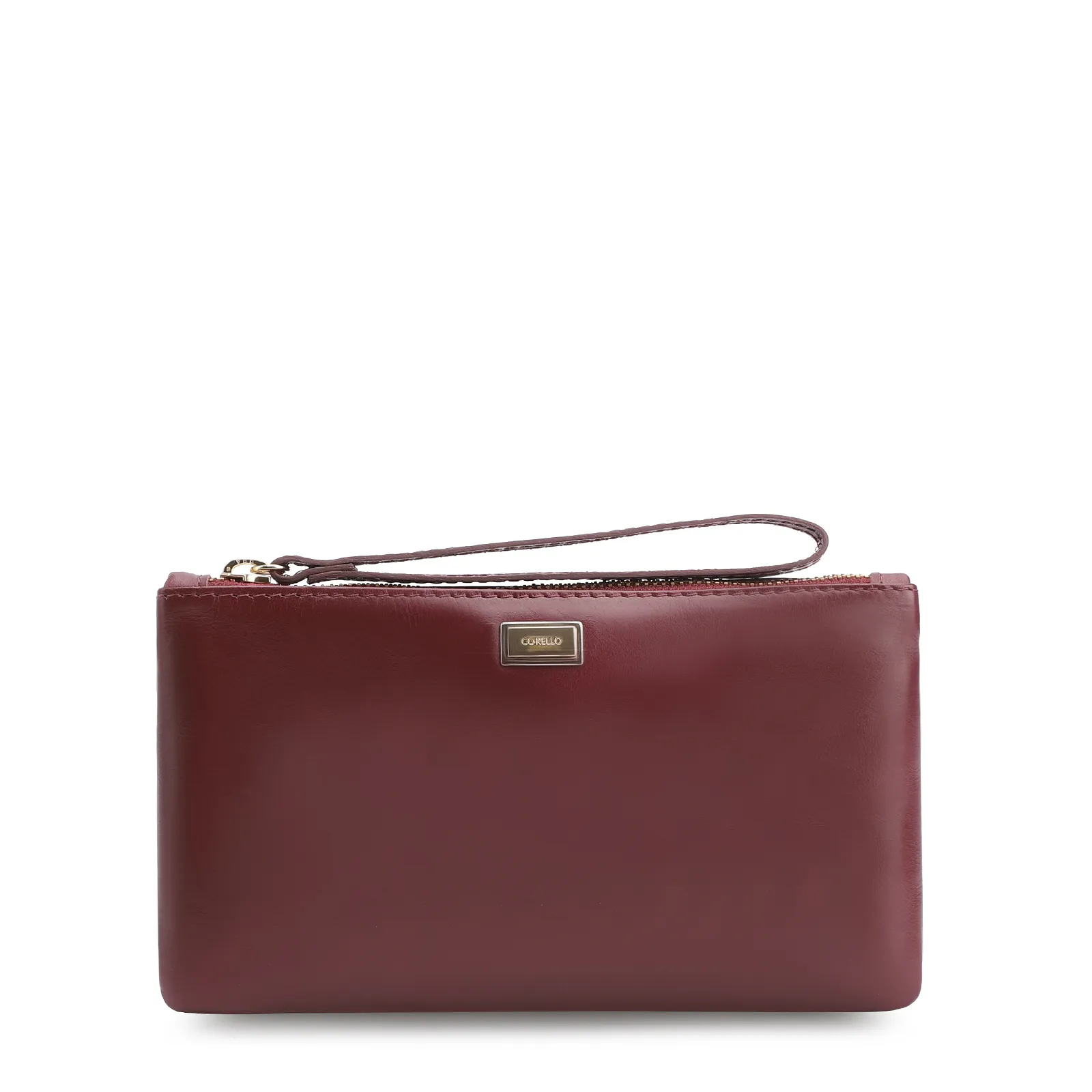Bolsa Pequena Couro Vinho
