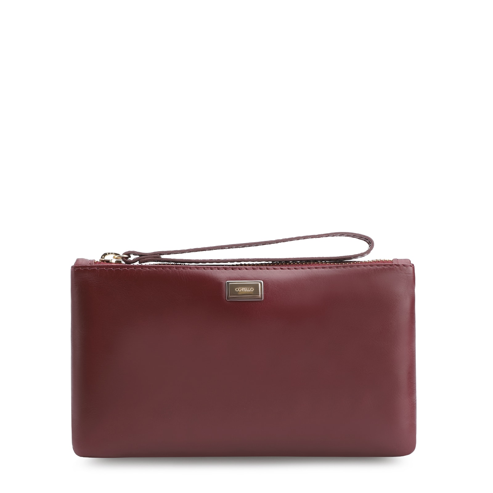 Bolsa Pequena Couro Vinho