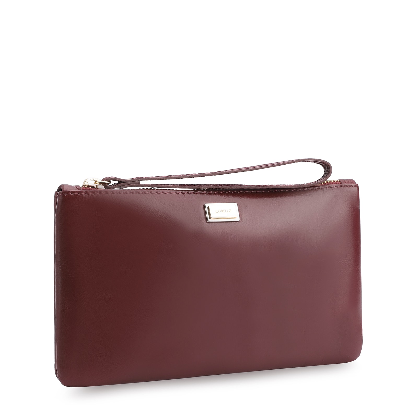 Bolsa Pequena Couro Vinho