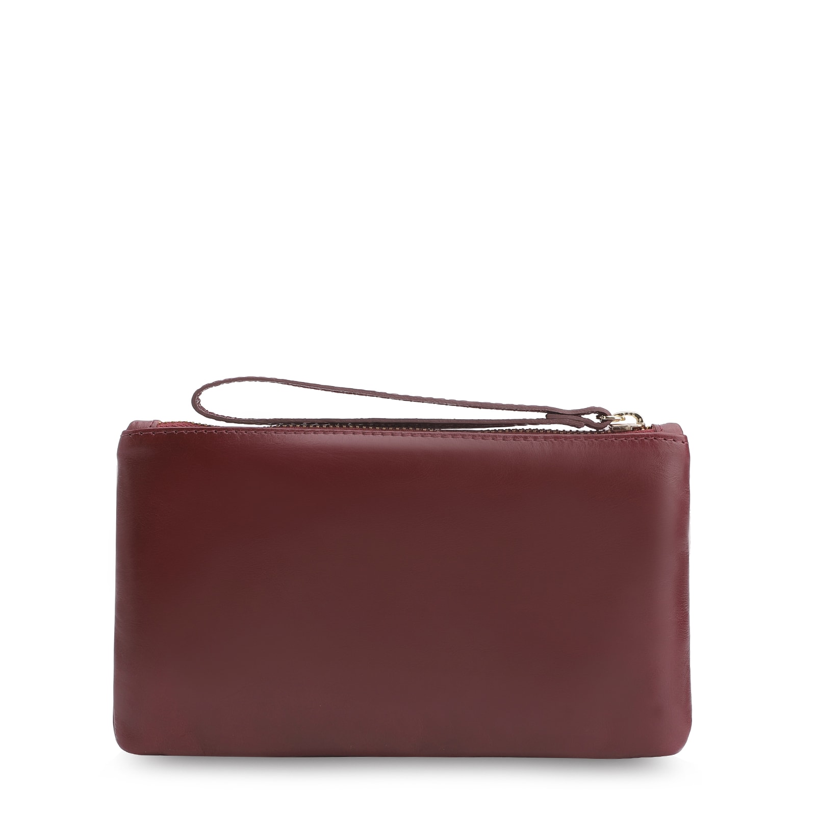 Bolsa Pequena Couro Vinho