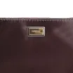 Bolsa Pequena Couro Vinho Escuro - imagem 5